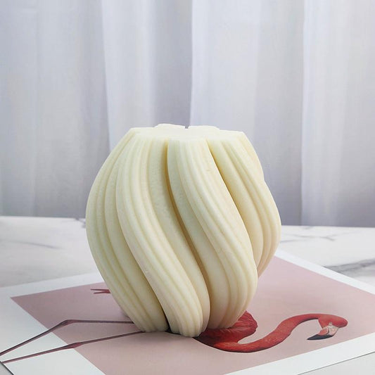 Rotary Geometry Candle Silicone Mould Candles Moulds