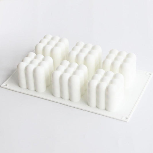 Rubik's Cube Candle Mould - 3 variants (1,6 and 15) Candles Moulds