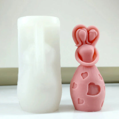 Mother Hugging Child Candle Silicone Mould