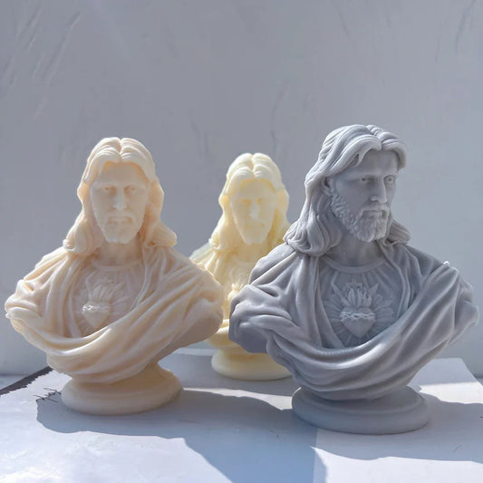 Jesus Sacred Heart Statue Silicone Mould