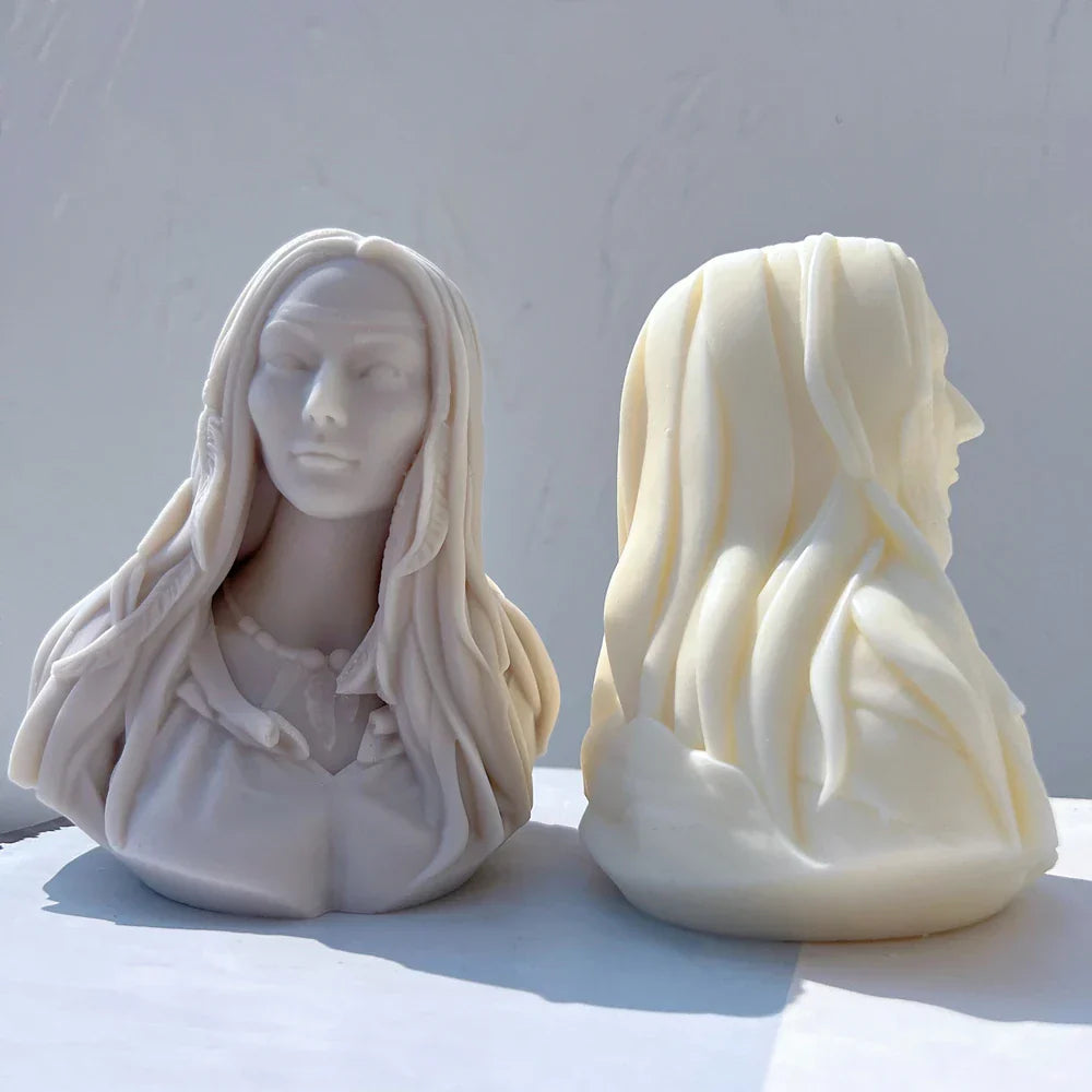 Sleek Beauty Silicone Candle Mould