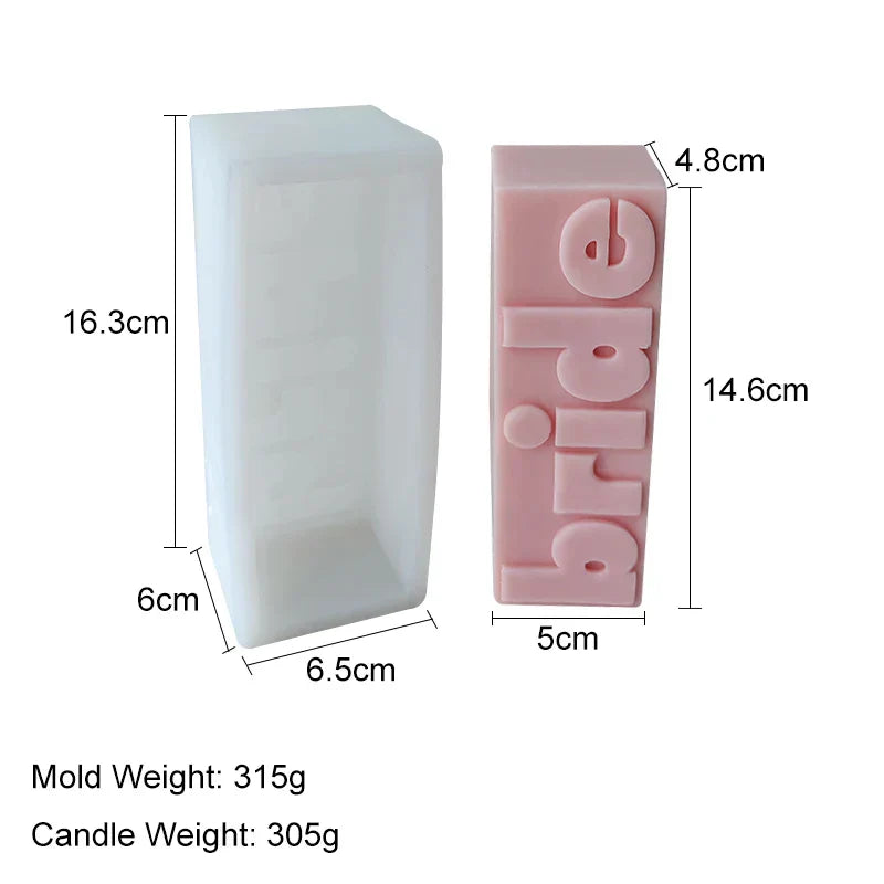 Bridal Candle Moulds