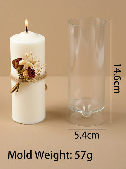 Cylindrical Taper Candle Plastic Mould