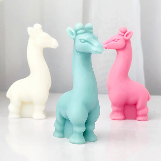 Giraffe and Duck Candle Silicone Mould