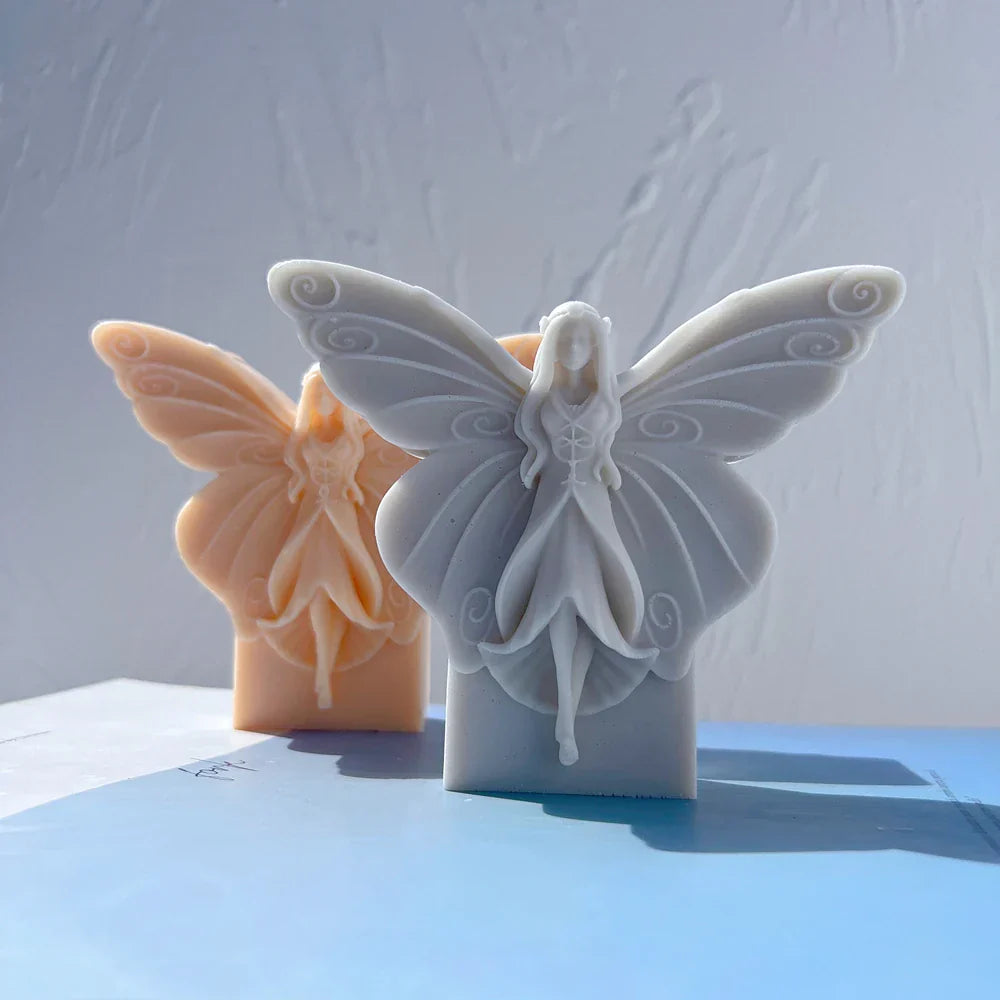 Fairy Angel Figurine Candle Mould