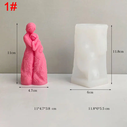 Growth Trilogy Silicone Candle Mould