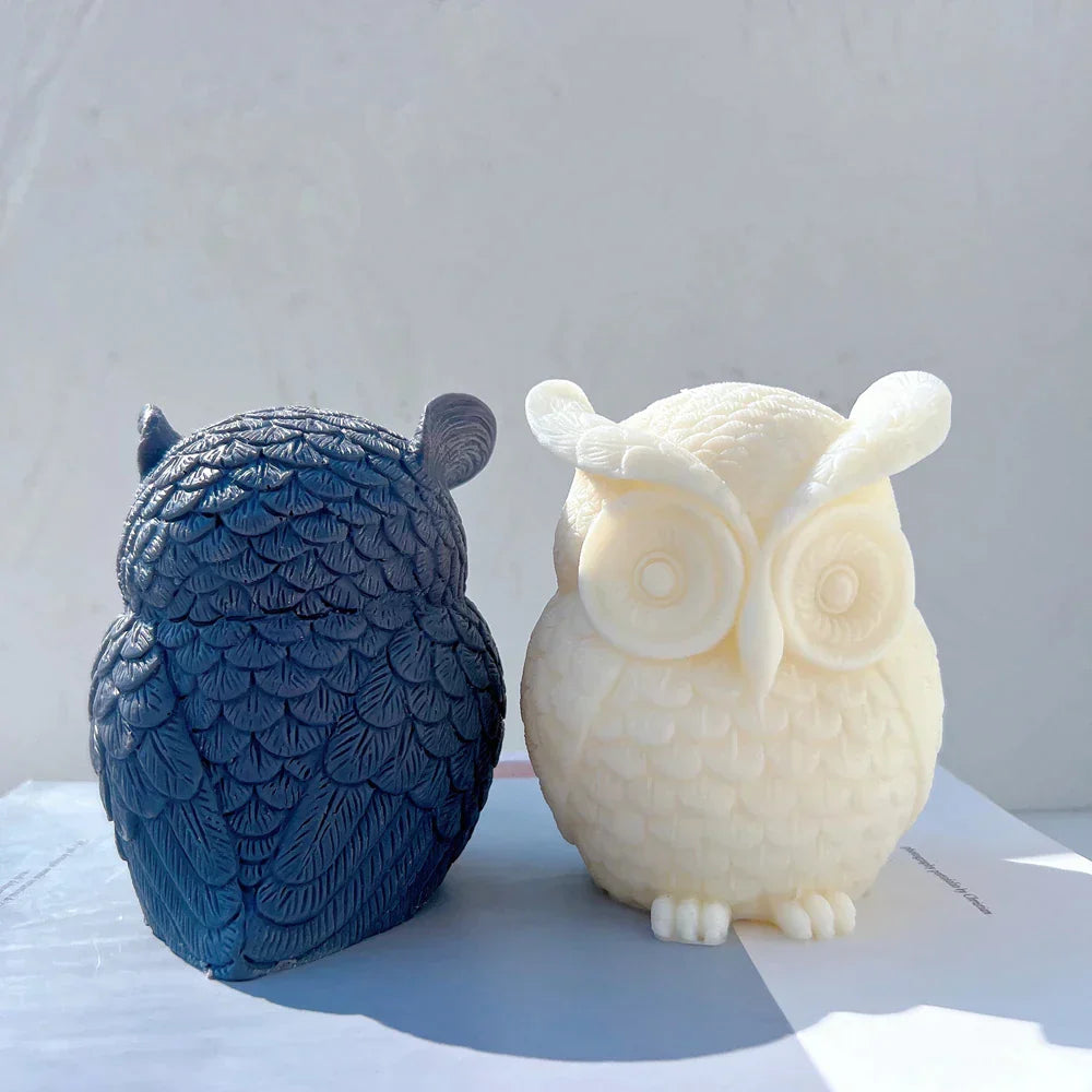Owl Candle Silicone Mould - Create Adorable Owl Candles