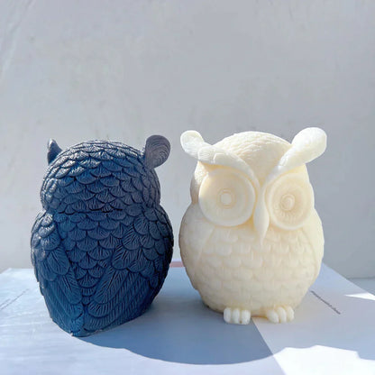 Owl Candle Silicone Mould - Create Adorable Owl Candles