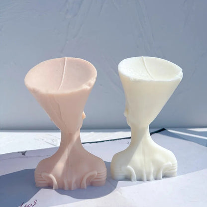 Nefertiti Egyptian Statue Silicone Candle Mould