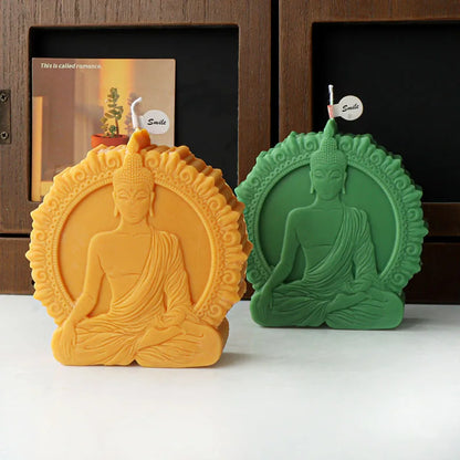 In Meditation Sakyamuni Silicone Candle Mould