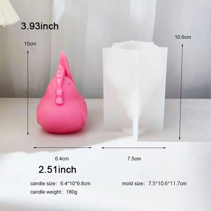 Cock Candle Silicone Mould