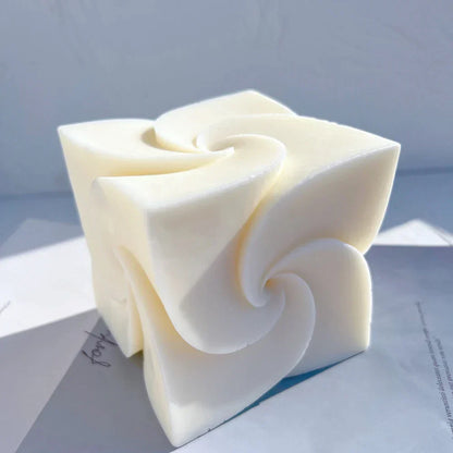 Windmill Square Cube Candles Mould