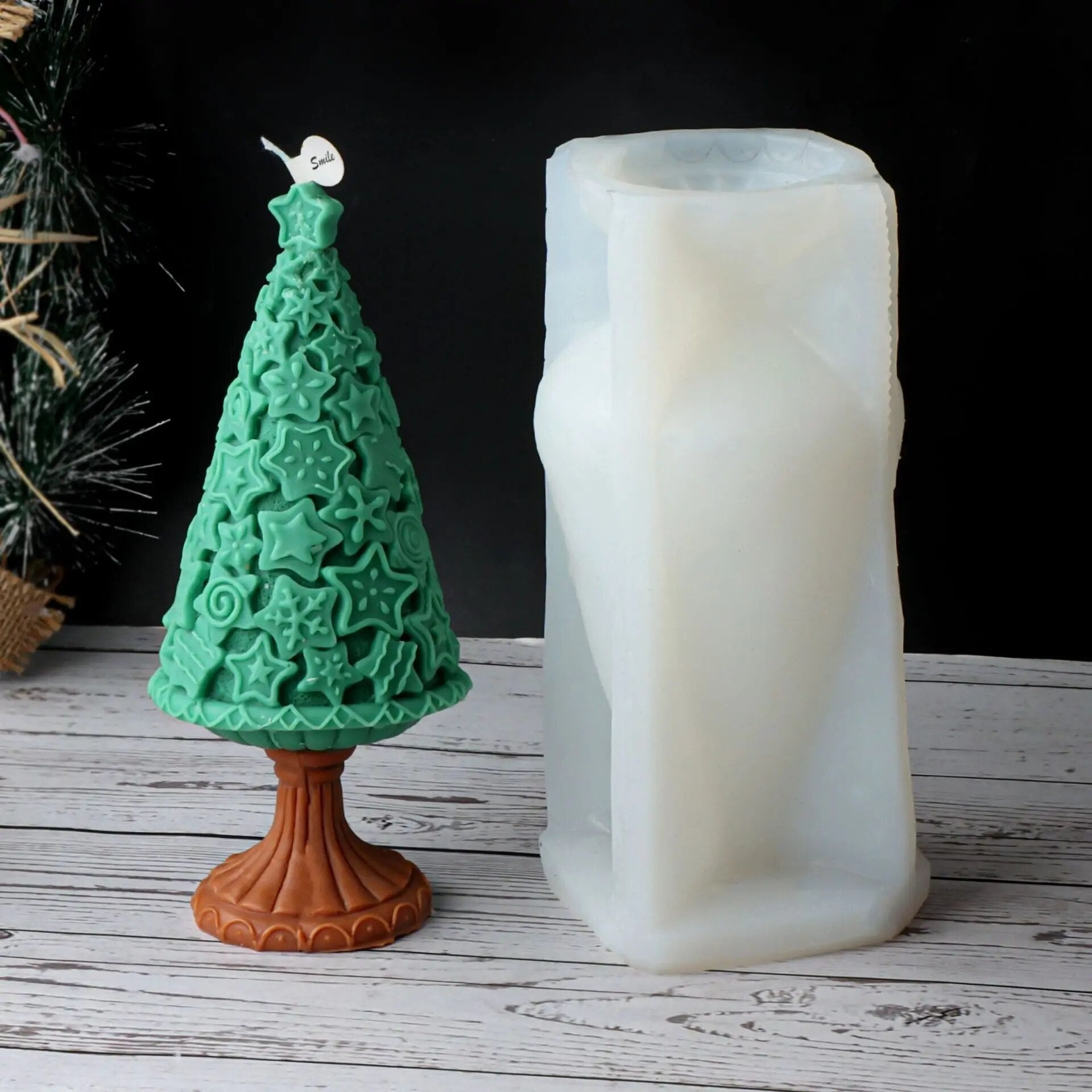 New Christmas Tree Candle Moulds