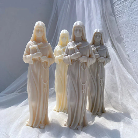 St. Rita Candle Silicone Mould