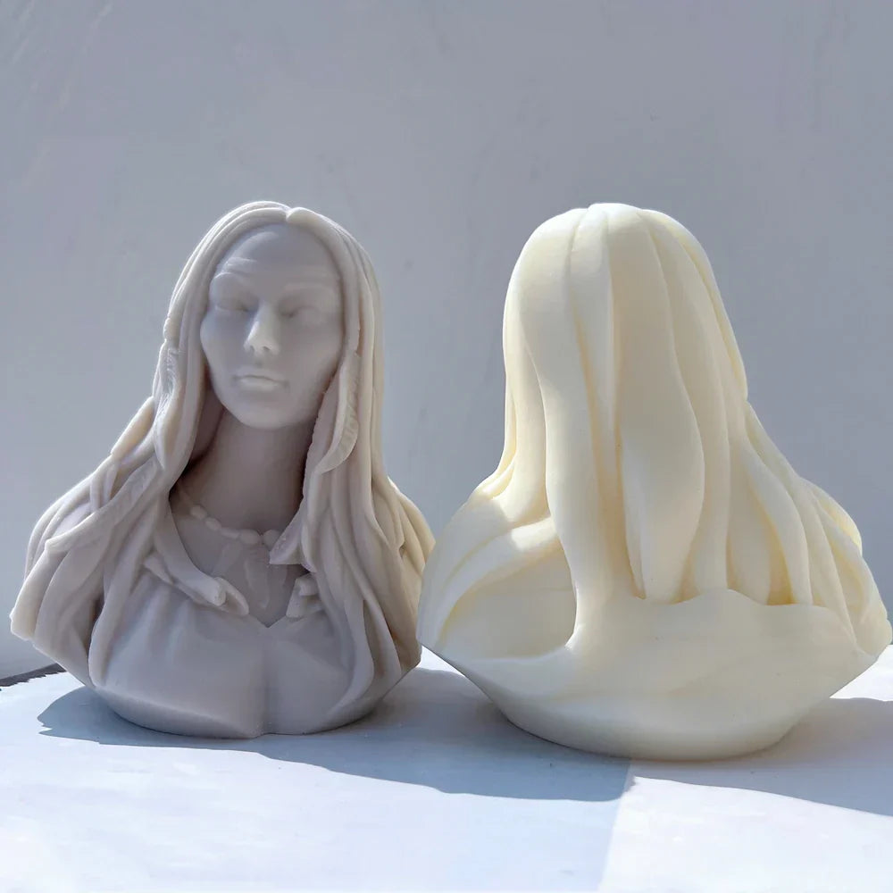 Sleek Beauty Silicone Candle Mould