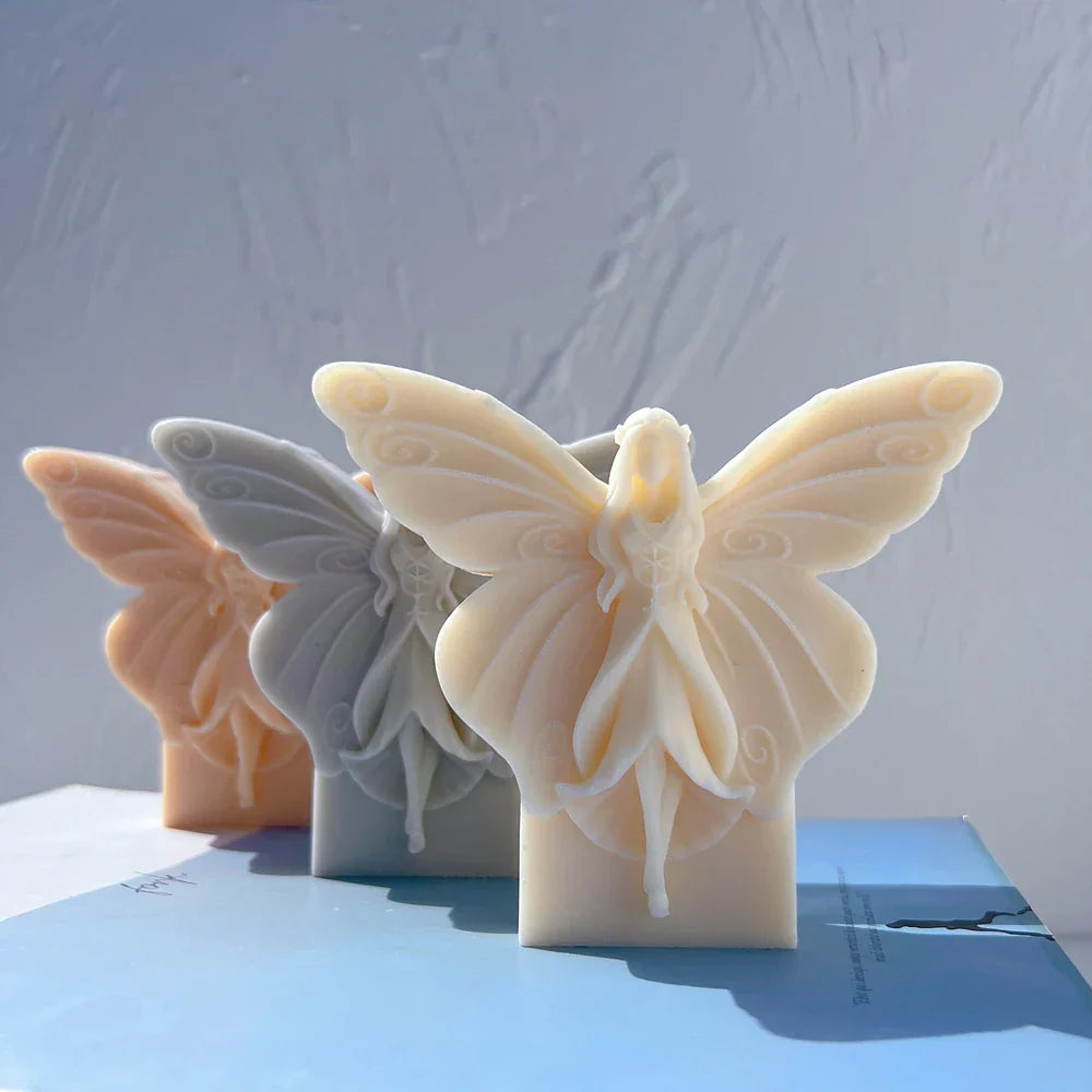 Fairy Angel Figurine Candle Mould