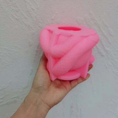 Realistic Snake Apple Candle Silicone Mould