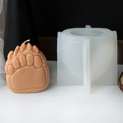 Bear Paw Candle Mould