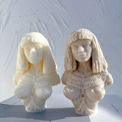 Egyptian Queen Cleopatra Candle Moulds