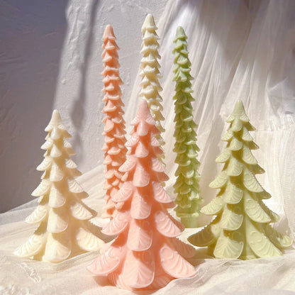 Taper Christmas Tree Silicone Candle Moulds