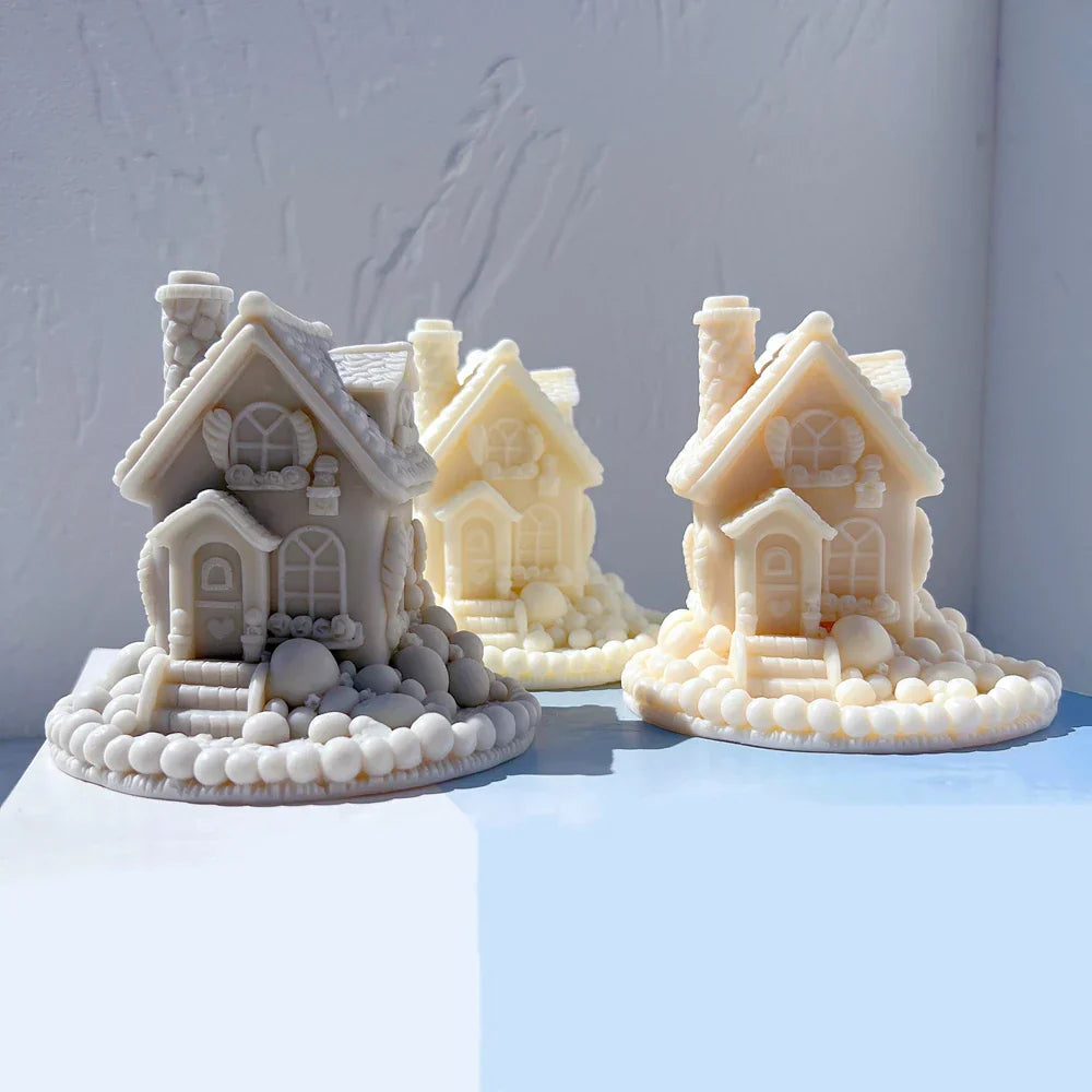Enchanted Cottage Candle Mould