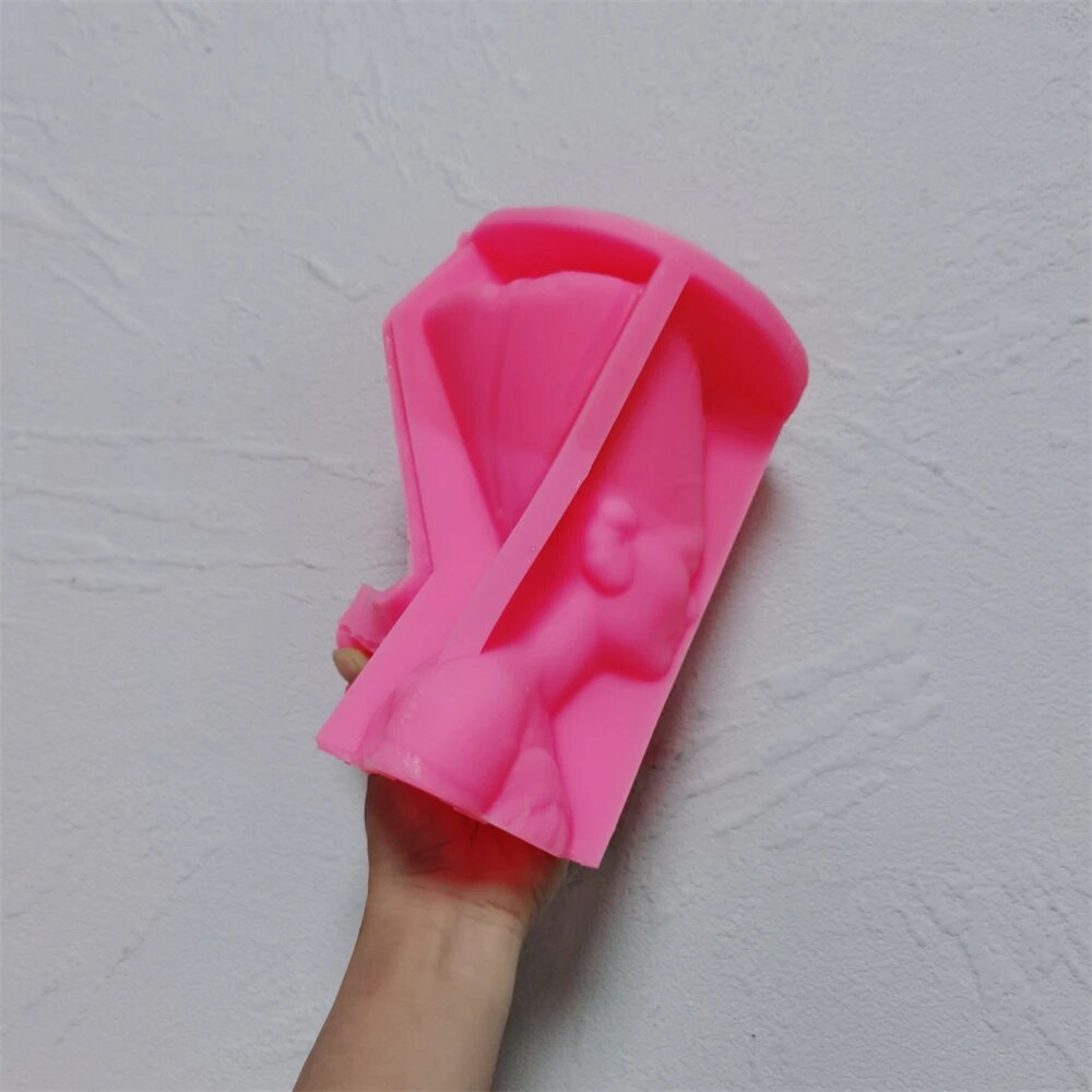 Nefertiti Egyptian Statue Silicone Candle Mould