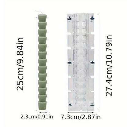 Bubble Pillar Acrylic Moulds for Candle