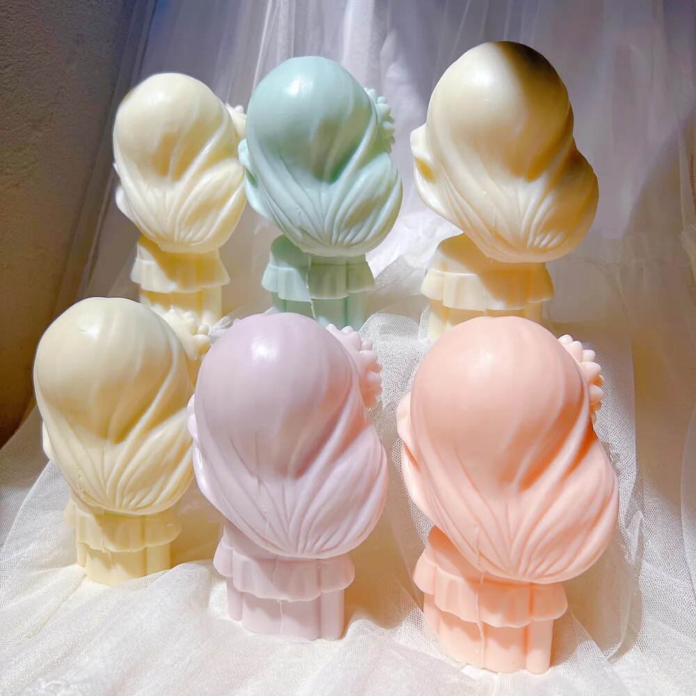 Sunflower Girl Candle Mould