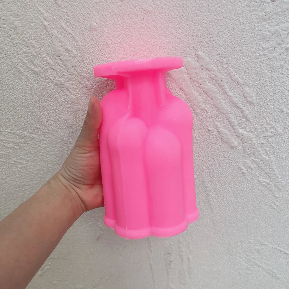 Geometric Irregular Pillar Cylinder Candle Mould