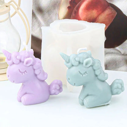 Cartoon  Candle Mould Silicone