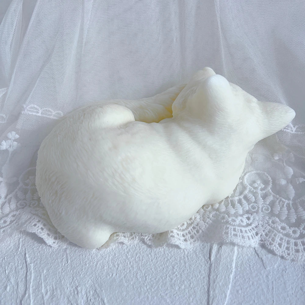 Cute Fox Candle Silicone Mould