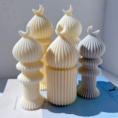 Ramadan Décor Pillar Candle Silicone Mould