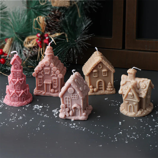Candy House Silicone Candle Mould