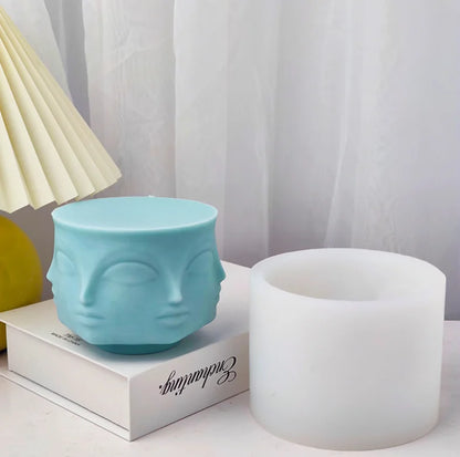 Six Face Tathagata Buddha Silicone Candle Mould