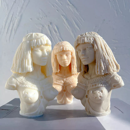 Egyptian Queen Cleopatra Candle Moulds