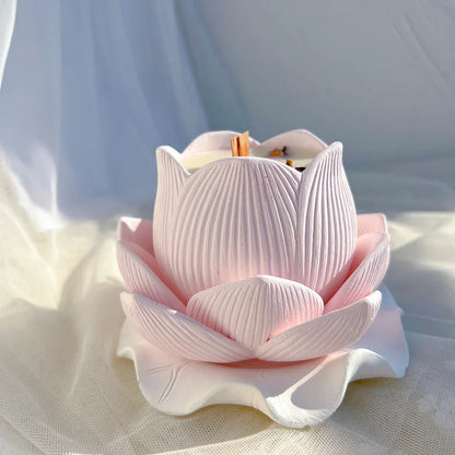 Lotus Tea Light Holder Silicone Mould
