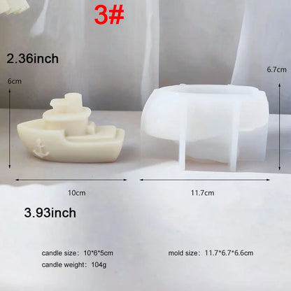 Childhood Cruiser Candle Mould