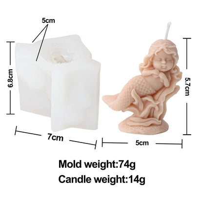 Mermaid Candle Mould