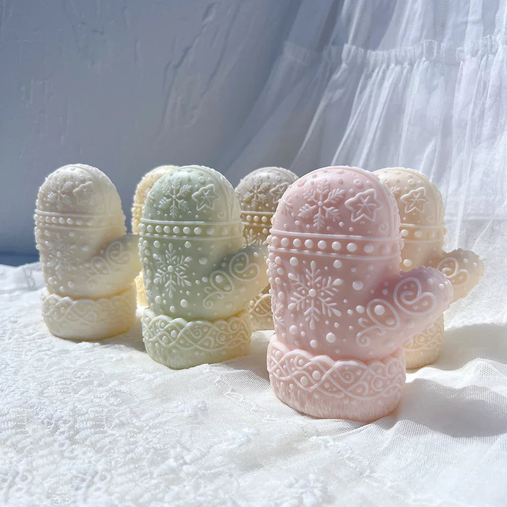 Gingerbread Christmas Stocking Candle Moulds