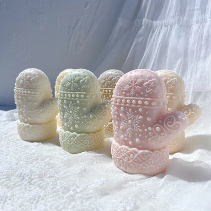 Gingerbread Christmas Stocking Candle Moulds