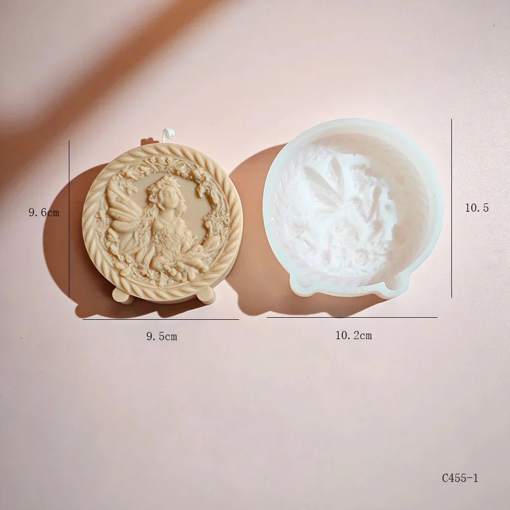 Flower Fairy Aromatherapy Candle Mould