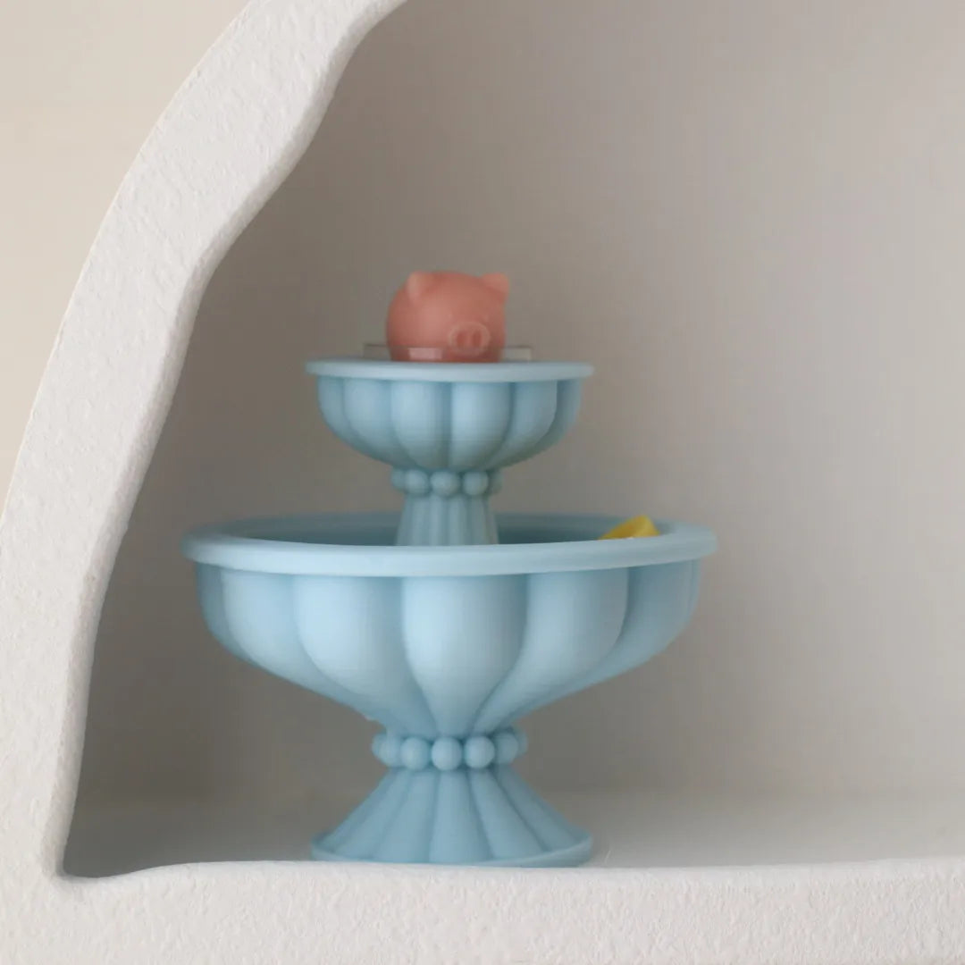 Double Greek Trevi Fountain Candle Mould