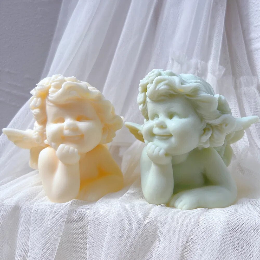 Cupid Cherub Angel Candle Mould