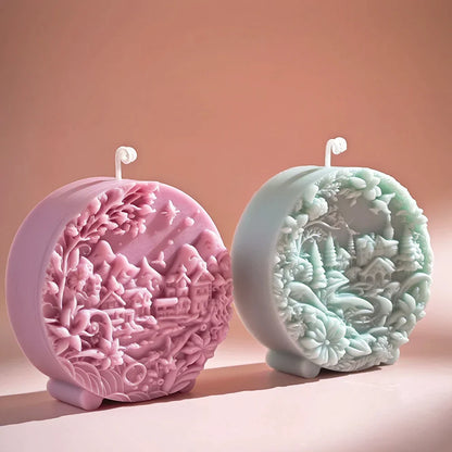 Secret Realm Christmas Forest Moulds for Candle