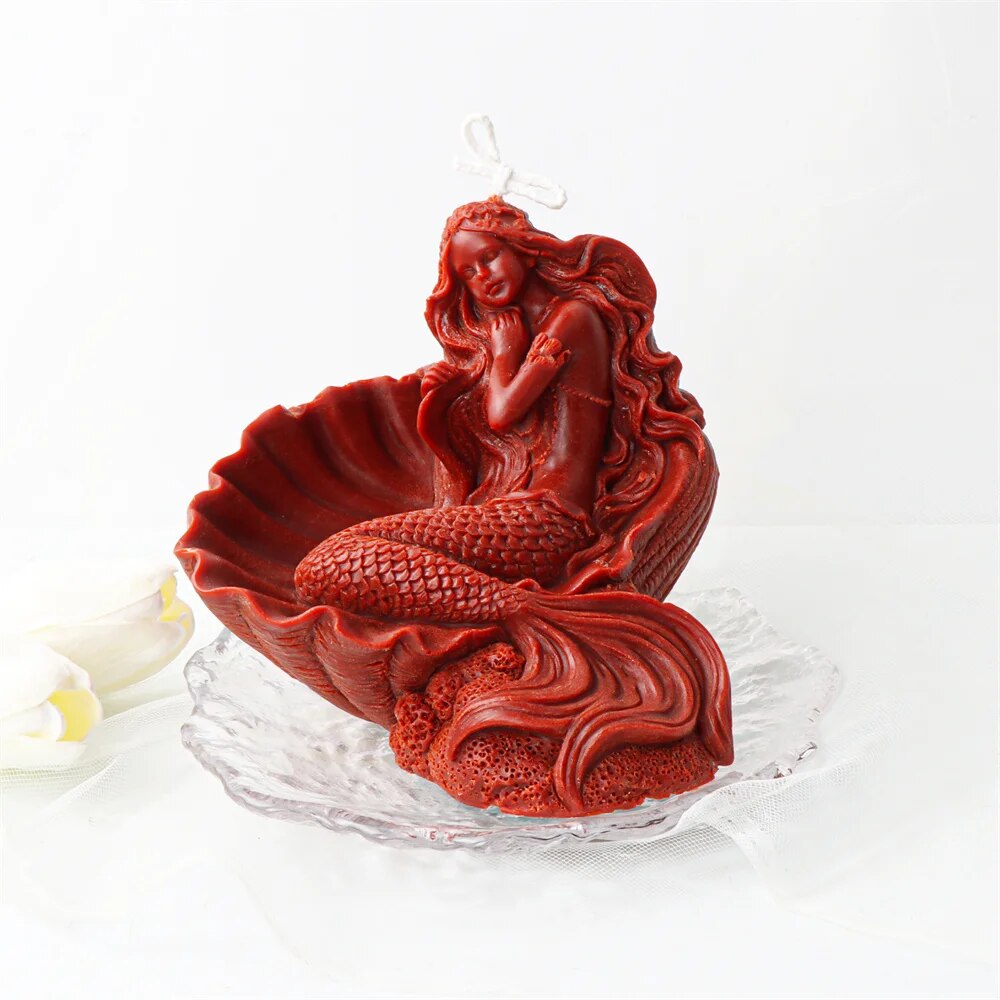Mermaid Candle Mould