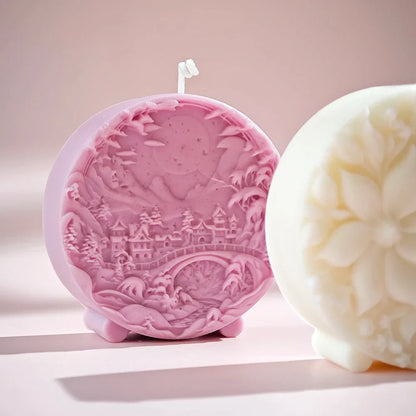 Woodland Lake Bloom Candle Mould