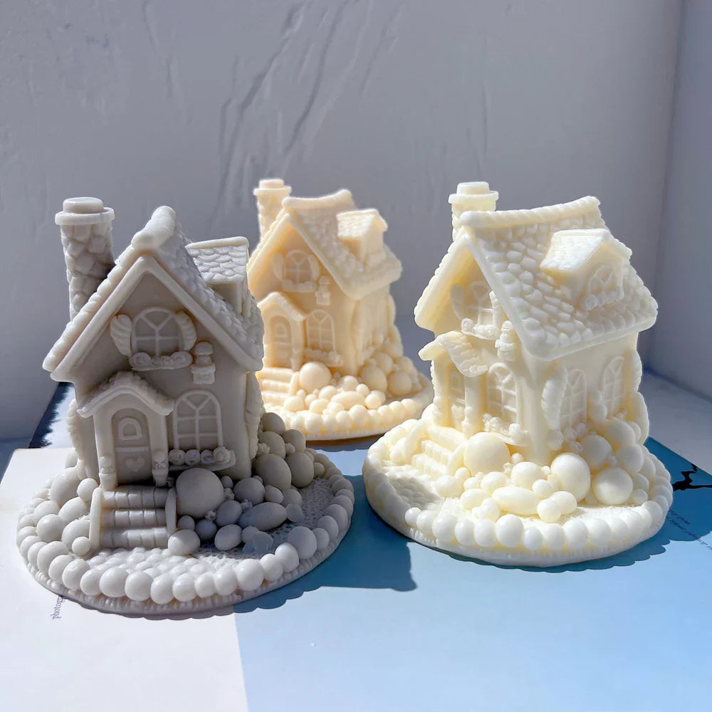Enchanted Cottage Candle Mould