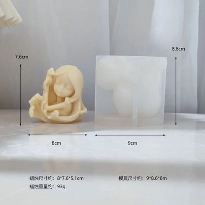 Ocean Girl Candle Mould