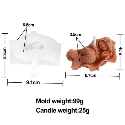 Mermaid Candle Mould