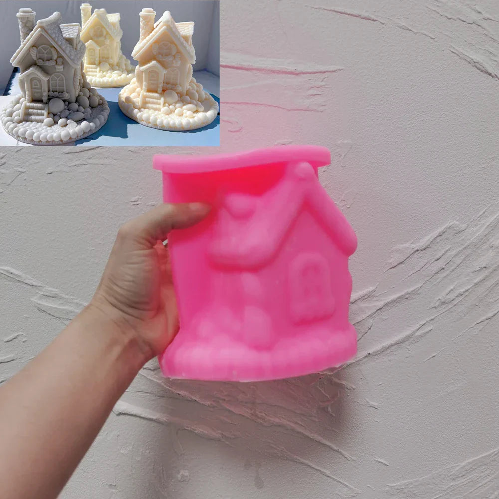 Enchanted Cottage Candle Mould